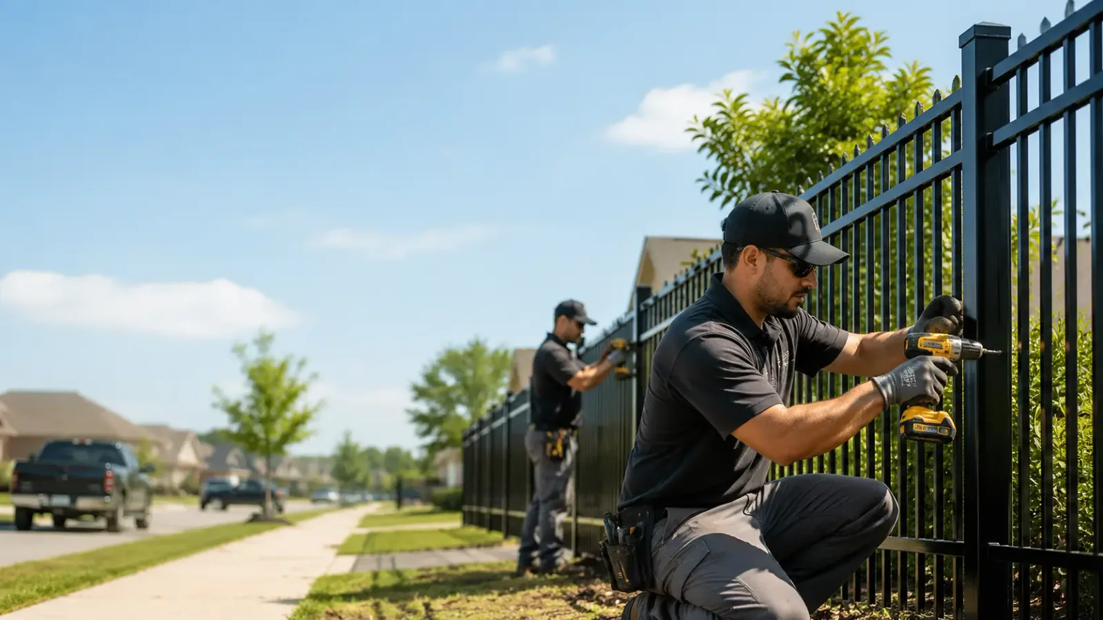 Metal Fence Installation in Blackstock, SC